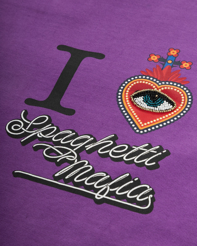 I Love Spaghetti Mafia Boxy T-Shirt