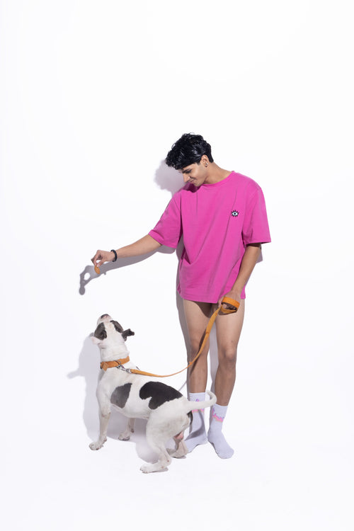 Touch Is Seen Boxy T-Shirt